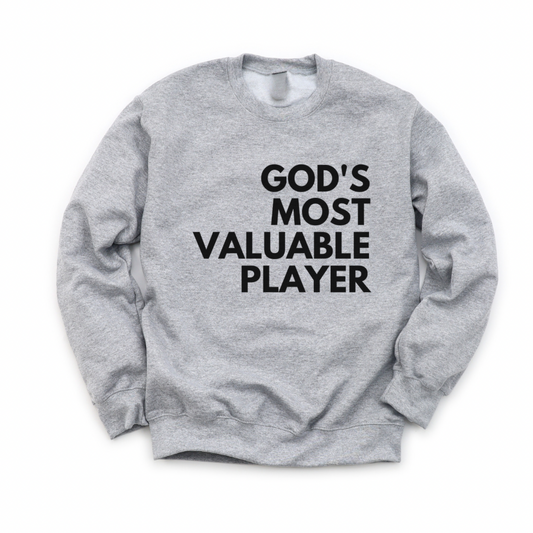 God's Most Valuable Player Unisex Crewneck Sweatshirt