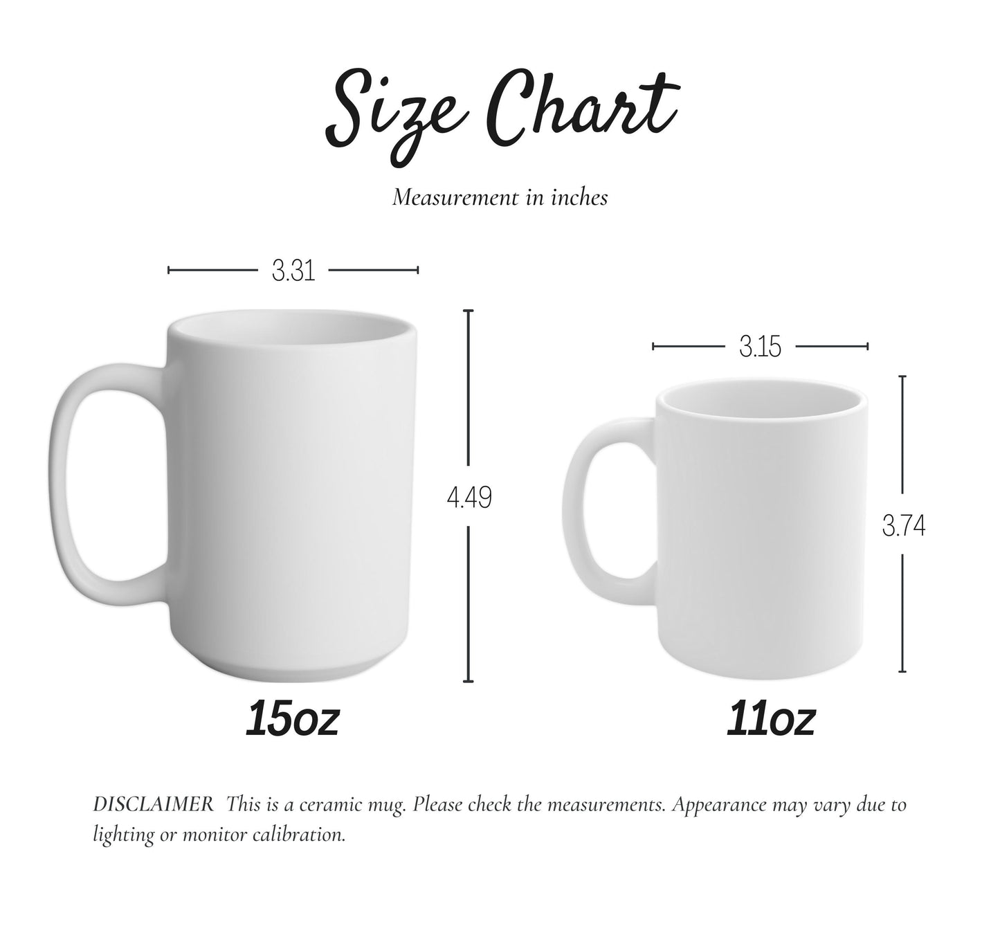nah, bigger - God - 11 oz Mug