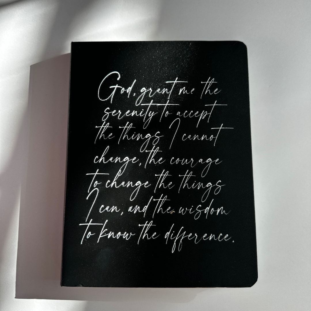 Serenity Prayer - Journal