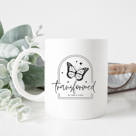 Transformed by God's Love - 11oz Mug