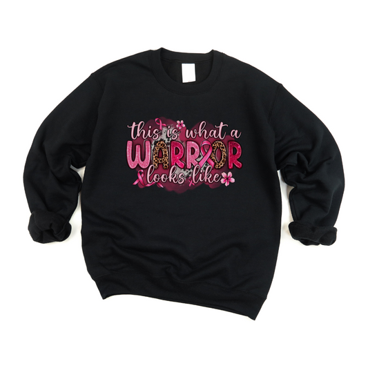 This is what a WARRIOR Looks Like - Crewneck Sweatshirt